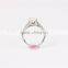 Top quality 925 silver adjustable women ring setting with AAA stones