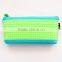 Osini design DIY Silicon rubber pencil case zipper Silicon blocks pencil bag silicone cosmetic bag