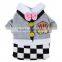 2014 Wholesale Hounds-tooth Stocked Fashion Dog Pet Clothes For Couples