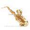 MTS-300 gold lacquer tenor saxophone from china supplier