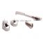 Banjo bracket shoe and bolt Hook set - Chinese style, nickel plated parts