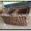 100% pure manual straw stock basket