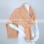 Winter mohair colourful infinity crochet women orange knitted scarves