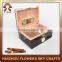 Premium Desktop Glossy Finish Wooden Humidor