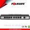 10/100m 8 ports wholesale rack-mount unmanaged PoE switch w/Vlan function protecting from broadcast storm