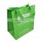 shiny laminated pp laundry handle reusable tnt shoulder carry printed tea rpet filter eco spunbond shopping clothes nonwoven bag