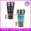 Double Layers Color Changing Stainless Steel Thermo Tumbler Mug