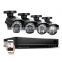 Night Vision 1280*720P HDMI DVR 8CH Channel 8pcs IR Bullet Outdoor Waterproof Security CCTV IP Camera System