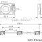 Led module 2W with lens waterproof high lumen injection led module 12V led display module signage light 5 year warranty