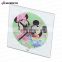High Quarlity Sublimation Glass Photo Frame can be used for clock