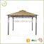 Outdoor garden gazebo with two Awnings new design garden pavilion