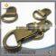 Alloy zinc metal shoe lace hooks with D-ring