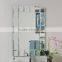 Famous bathroom mirrors glass with PE film in customer size
