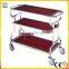 steel& wooden service liquor trolley for hotel air restaurant Superior hotel