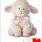 Funny cute Blessings lamb pink stuffed Plush baby Toys