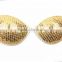 Invisible Breast lift up gold sequins underwear