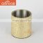 Golden egypt ice bucket/stainless steel ice cooler/ mental ice cooler bucket with tong&rack&lid