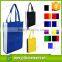 Handle style pp non-woven bag,wholesale custom size cheap price non woven shopping bag/nonwoven wine bag