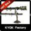 KYOK 22mm/25mm/28mm Metal Curtain Pole With Plastic Finial,fashion design decorative curtain pole