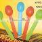 colourful 100% Biodegradable disposable ice cream spoon