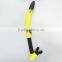 Water sport equipment A standard diving silicone snorkel for professional diving man