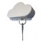 Useful 2016 New Arrival White Cloud Shape Magnetic Magnets Key Holder