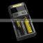 electric charger nitecore sc2, newest nitecore charger sc2 18650 li ion battery chargers