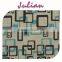 green black rectangle buckle spandex print nylon circle pattern fabric