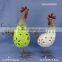 Ceramic chicken tea light candle holder modern