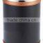 New Fancy Design trash can stainless steel And Leather Material