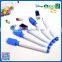 Wholesale promotional plastic whiteboard marker pen with white brush and maganet