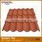 The best building material stone coated metal roof tile thermal insulation green roof tiles