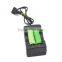 Hot selling ! original18650 lithium ion battery charger 4.2V 1A*2 EU plug battery charger with two slots 4.2V 1A*2EU charger