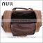 High Qualtiy Fashionable Camel Canvas Travel Man Bag with Leather