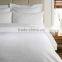 living white color hotel and home use fitted sheet