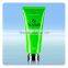 oval large diameter plastic squeeze cosmetic bottle