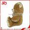 wholesale soft plush sitting beat toy cute brown plush teddy bear toy