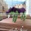 China manufacture artificial topiary frame animal artificial lovely colorful pig plastic garden sculpture for decor