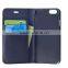 Concise design waterproof leather phone case for men