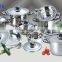 AH3625 12pcs stainless steel cookware set