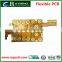 Surface mount Gold finger fpc,fpcb soldering single side fpcb