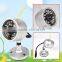 7" TFT LCD 2.4GHz Wireless Video Baby Monitor with Two Camera and Night Vision 4 Channel Remote Controll Baby Camera