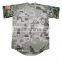 New design dry fit button down baseball jersey , 100% polyester camo baseball t shirt