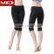 Customized LOGO printing capri yoga pants women mesh yoga clothing