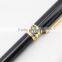 gold plated black ball point pen