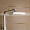 Sliding bar shower set