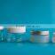 120ml 3oz Cosmetic plastic pet jar with Aluminum lid