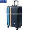PVC Zipper Bag High End Waterproof Stripes Airport Luggage