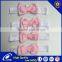 High Stretch Pink Ribbon Bow with Elastic Loop