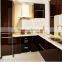 glossy wooden kitchen cabinet